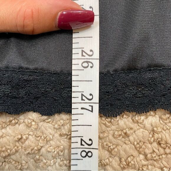 Vintage Body Lite Black Full Slip Size 34/12‎ - Picture 12 of 15